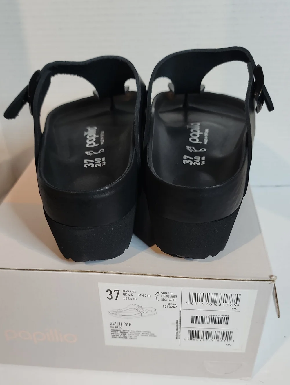 Birkenstork Papillio Flex Gezeh Platform Sandal NWT Size 37 6 To 6.5